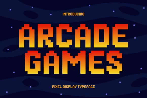 Arcade Games: The Pixel Font That Brings Joy