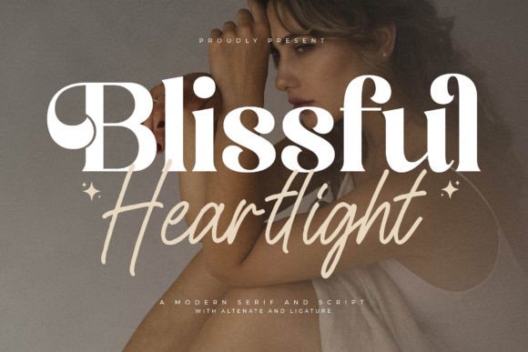 Blissful Heartlight: A Font Duo for Modern Elegance