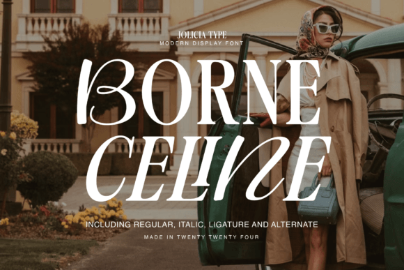 Borne Celine: A Serif with Signature Elegance