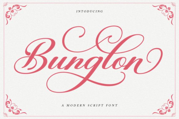 Bunglon: The Modern Calligraphy Font with Character