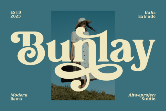 Bunlay: A Serif Font That Feels Like a Favorite Vintage Find