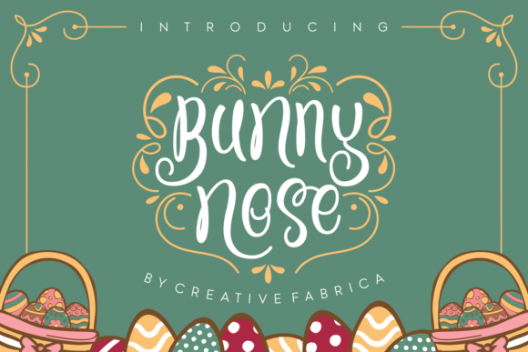 Bunny Nose: The Sweet Handwritten Font for Spring Projects