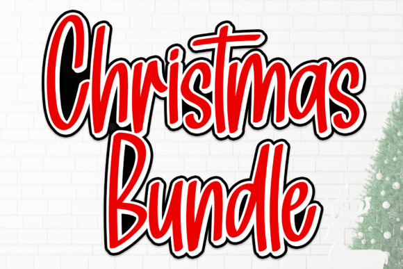 Christmas Bundle: A Playful Font for Festive Designs