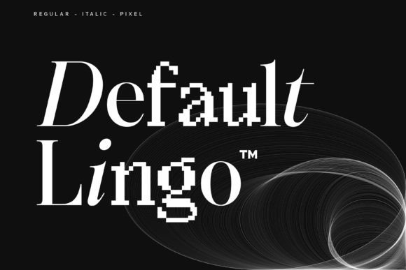 Default Lingo: A Typeface Inspired by Unity in Diversity