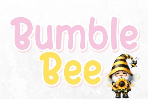 Designing with Personality: The Bumble Bee Font Collection