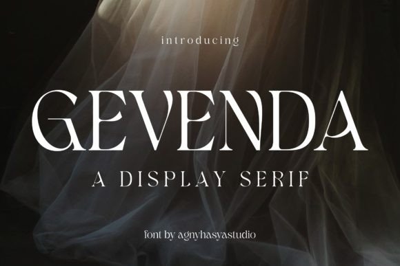 Gevenda: The Modern Serif for Timeless Branding
