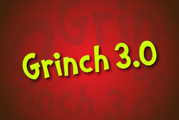 Grinch 3.0: A Font That Brings Whimsical Character to Your Designs