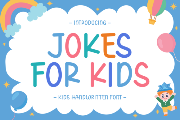 Jokes for Kids: A Playful Font for Creative Projects