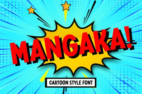 Mangaka: The Font That Brings Manga Energy to Your Projects