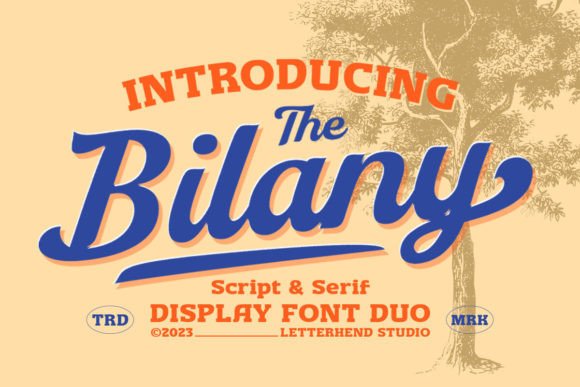 The Bilany: Pairing Vintage Script with Slab Serif