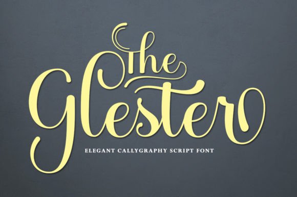 The Glester: Where Classic Copper Script Meets Modern Elegance