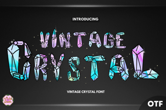 Vintage Crystal Font: Capturing Timeless Elegance